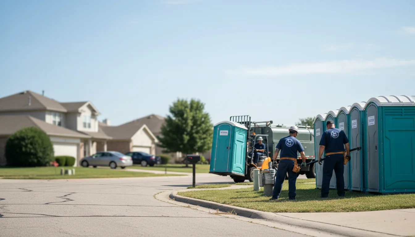 Porta Potty Rental in Berwick, IL near me